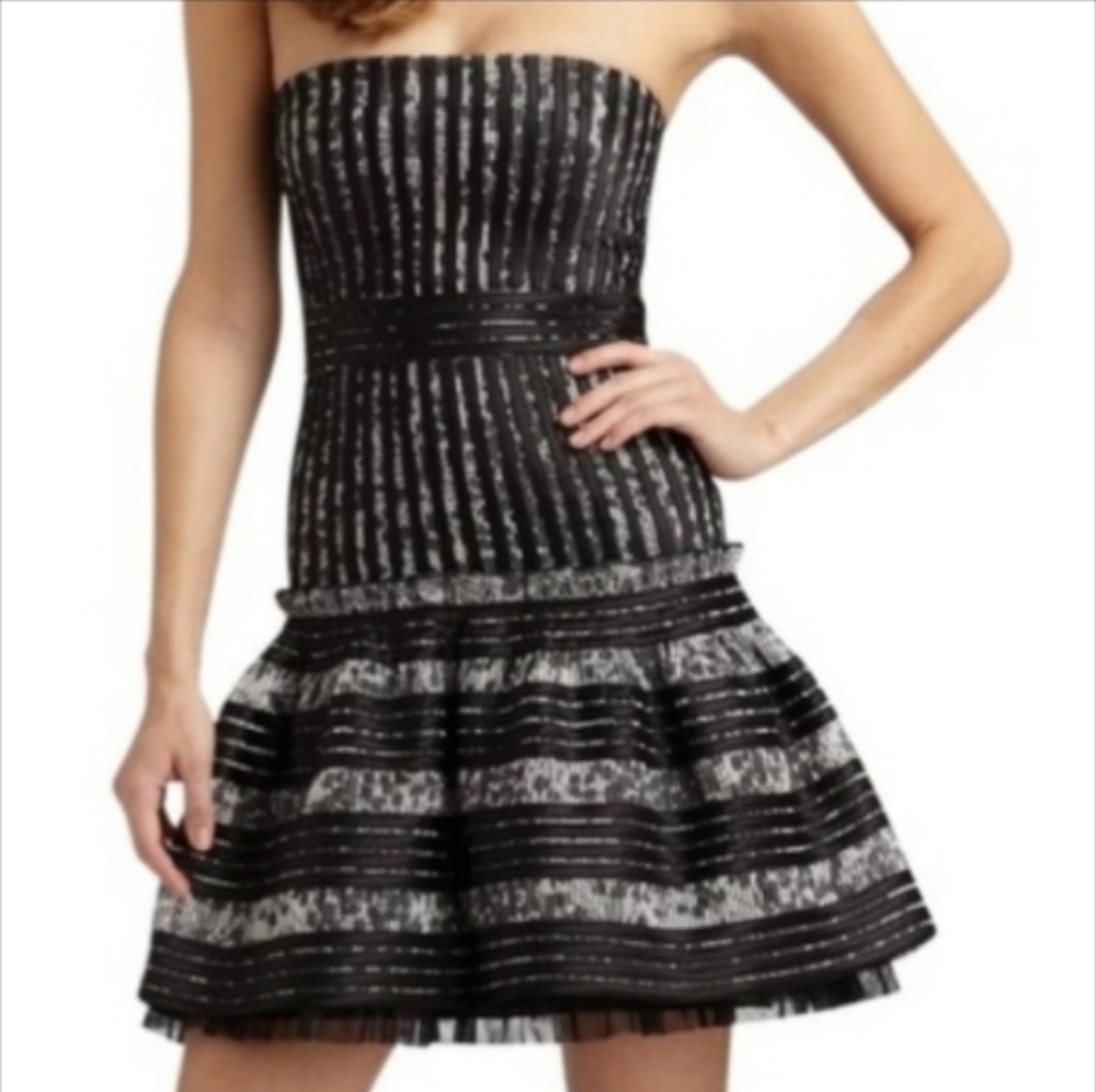 BCBG Maxazria Madeline Cocktail Dress Size 6